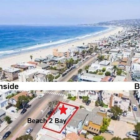Beach-2-Bay 2Br - In The Heart Of Mission Beach Сан-Дієго Екстер'єр фото